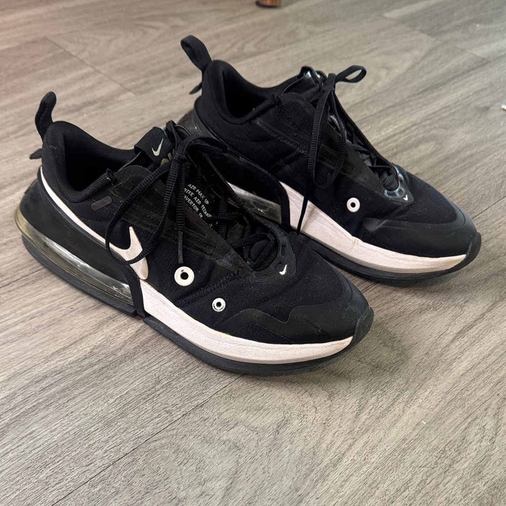 Nike Women’s Black and White Air Max Up Sneakers